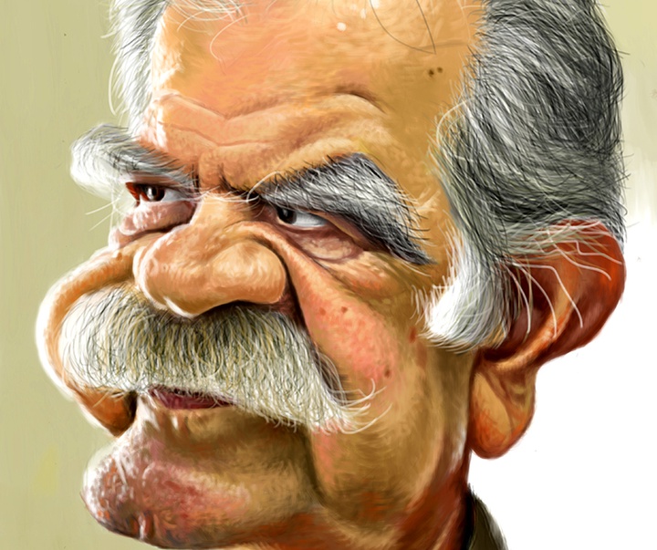 گالری کاریکاتورهای محمد عضوخوبان از ایران