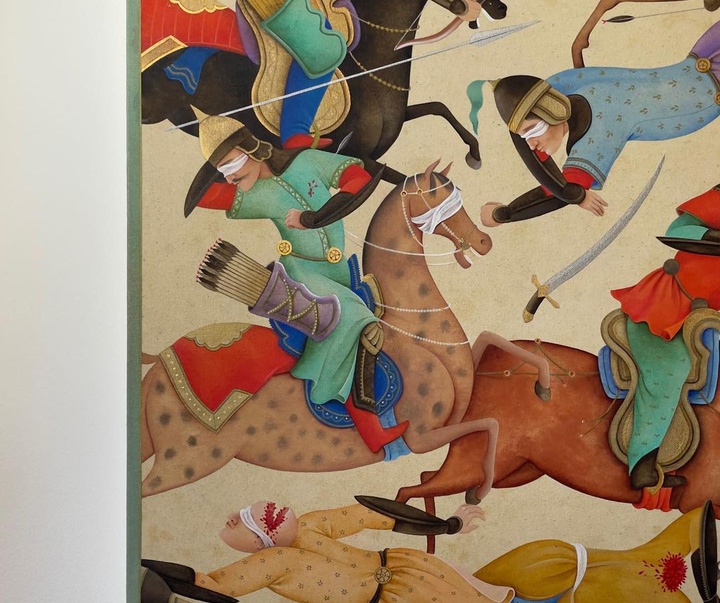 گالری نقاشی های ارغوان خسروی از ایران