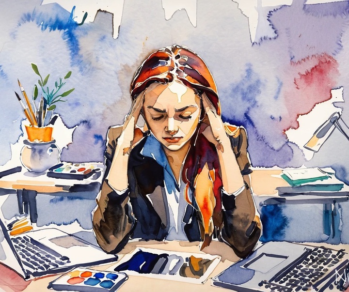 گالری نقاشی های آبرنگ نیوس گارسیا از اسپانیا