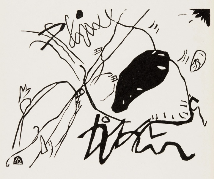 گالری آثار نقاشی واسیلی کاندینسکی از روسیه