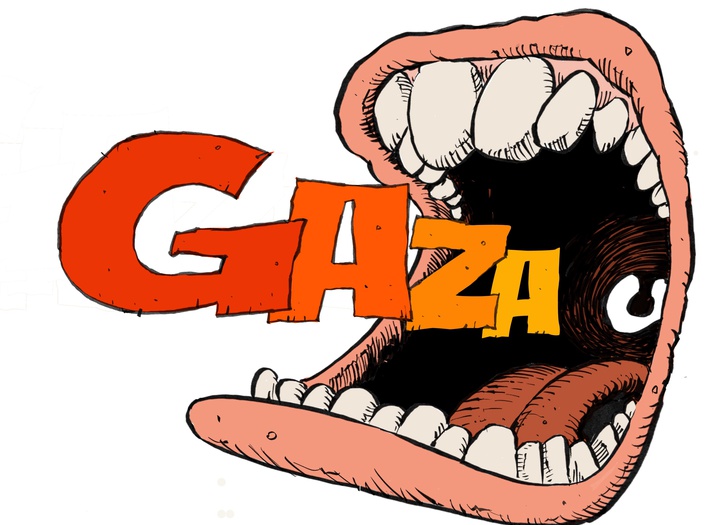 طرح با موضوع غزه اثر مسعود شجاعی طباطبایی