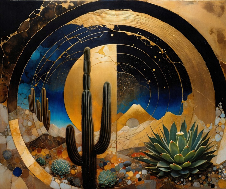 گالری نقاشی‌های اکرلیک لیا روشه از اسپانیا