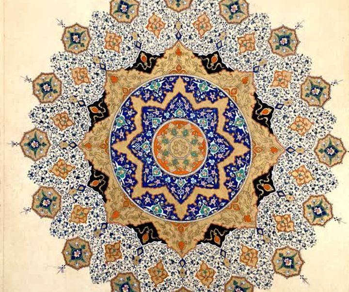 گالری آثار تذهیب الهه شعبانی از ایران