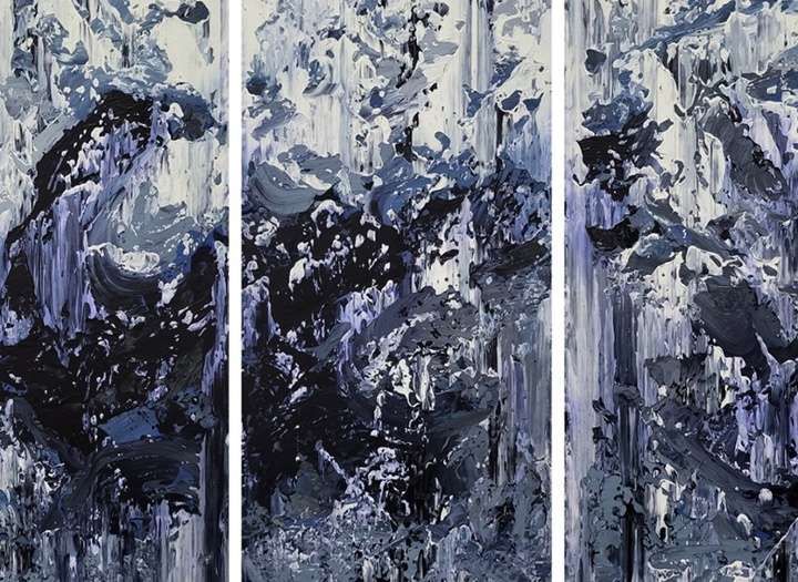 گالری آثار نقاشی انتزاعی الکس سنچنکو از بریتانیا