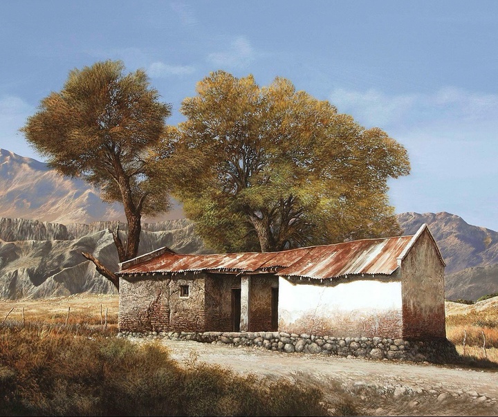 گالری آثار نقاشی آبرنگ خورخه فراسکا از آرژانتین