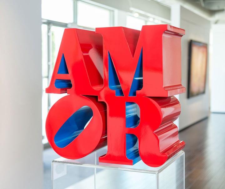 گالری آثار حجم رابرت کلارک (رابرت ایندیانا) از آمریکا