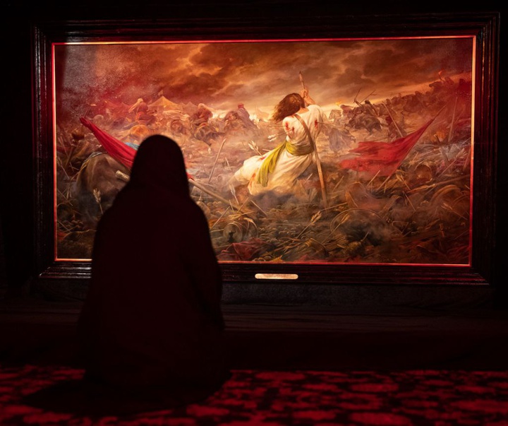 گالری از جدیدترین آثار نقاشی حسن روح‌الامین