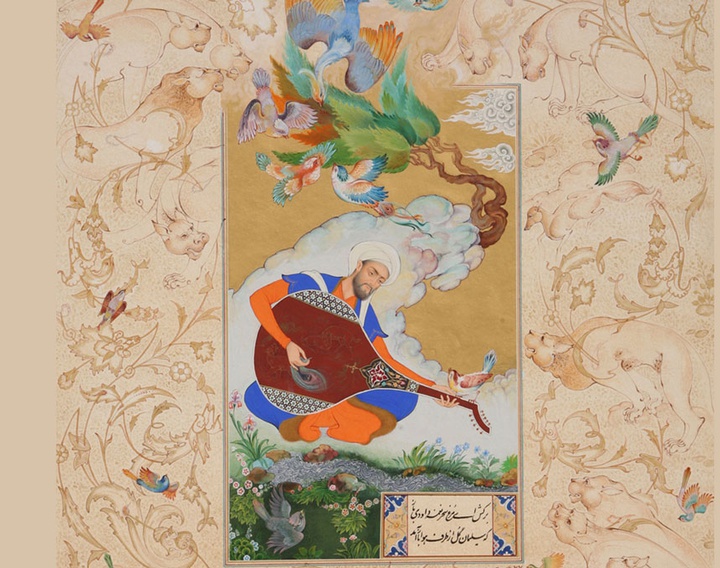 گالری آثار نگارگری و مجسمه حسین عصمتی