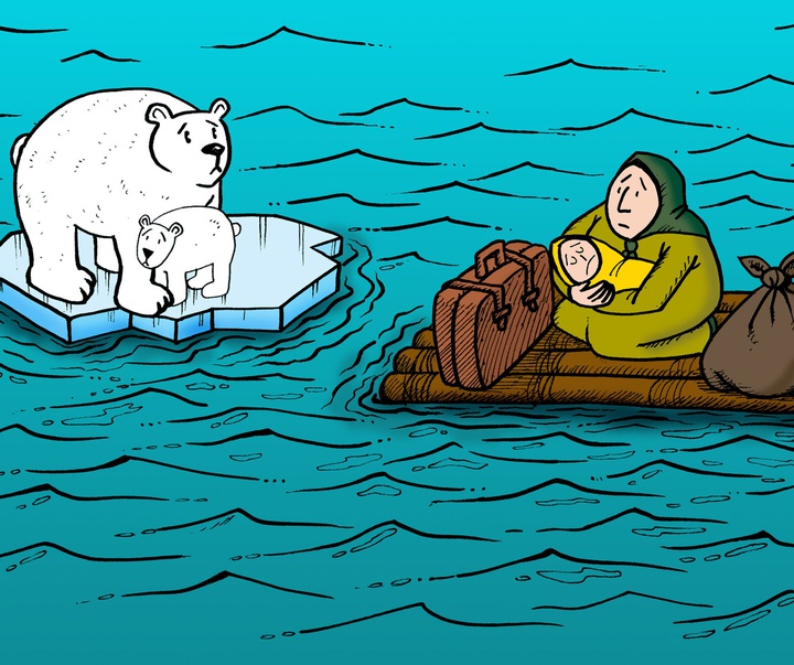 گالری کارتون‌های حمیدرضا مصیبی از ایران
