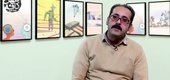 نمایش فیلم گپ و گفت هنرمندان کارتونیست مشهدی | شهر آرا