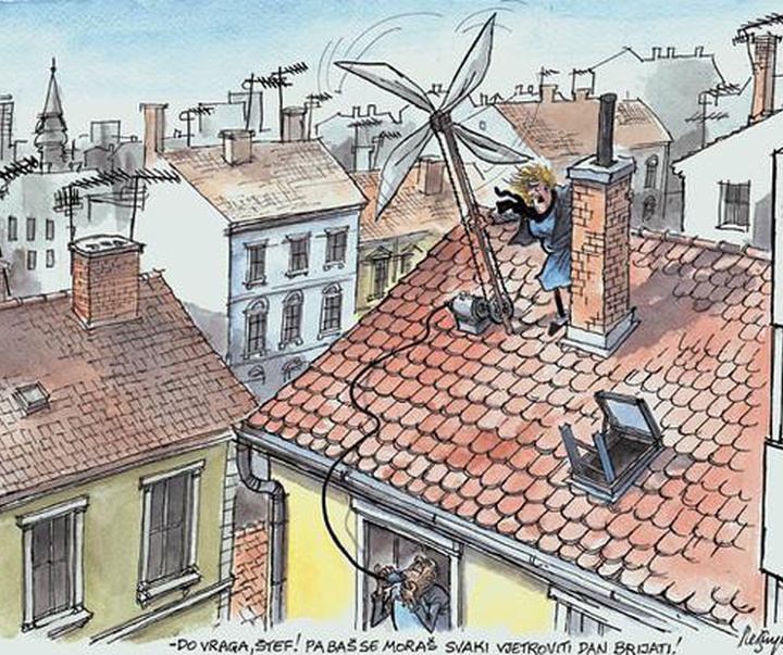 گالری آثار کارتون آنتون رایزنگر از کرواسی