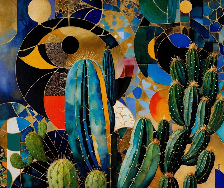 گالری نقاشی‌های اکرلیک لیا روشه از اسپانیا