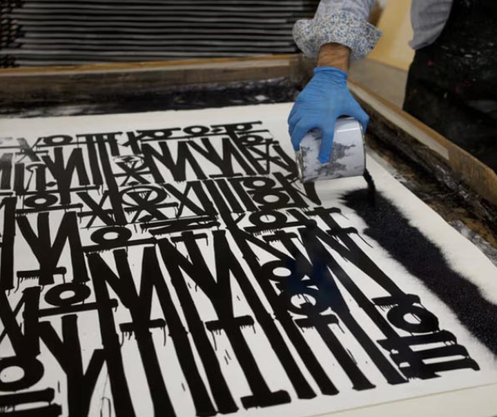 گالری آثار خوشنویسی مارکیس لوئیس (RETNA) از آمریکا