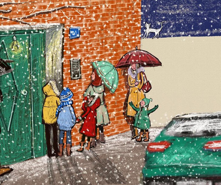 گالری تصویرسازی های مهشید دارابی از ایران