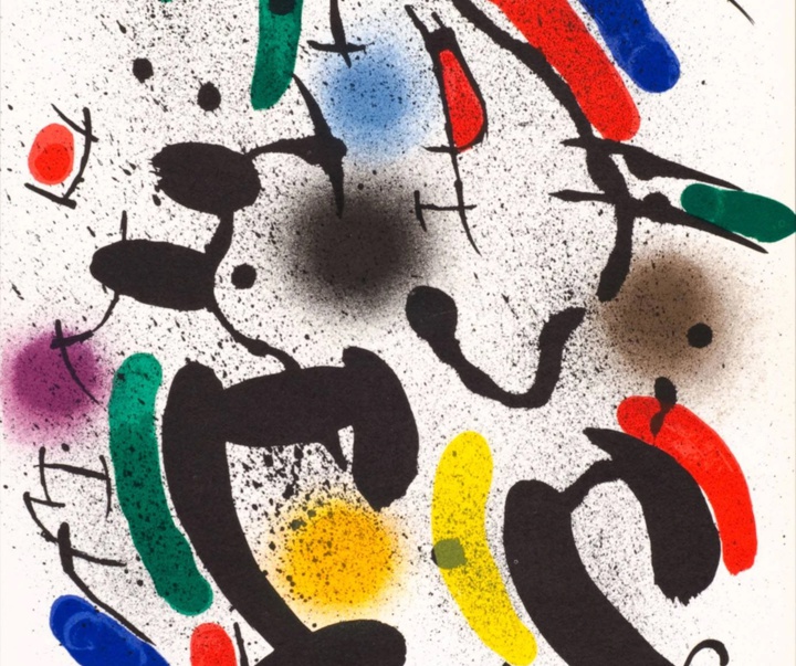 گالری آثار نقاشی خوان میرو از اسپانیا