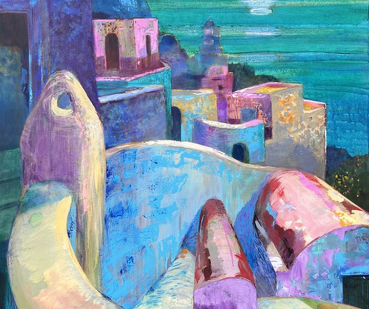 گالری آثار نقاشی اکرلیک پاول یورگنسن از کانادا