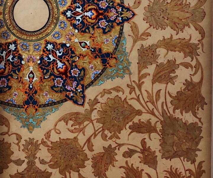 گالری آثار تذهیب فاطمه زارعی از ایران