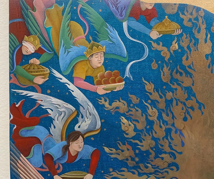 گالری نقاشی های ارغوان خسروی از ایران