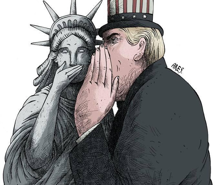 گالری منتخب آثار کارتون هنرمندان کوبایی