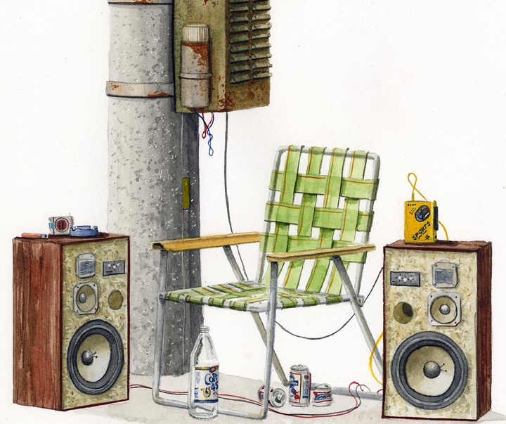 گالری آثار نقاشی آلوارو نادئو از برزیل