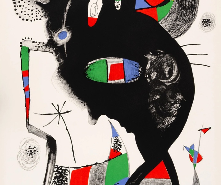 گالری آثار نقاشی خوان میرو از اسپانیا