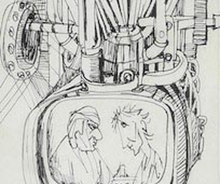 گالری آثار طراحی و نقاشی عبدالهادی الغزار از مصر