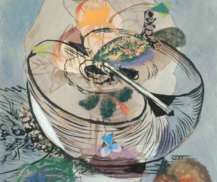 گالری آثار نقاشی و کلاژ ایلین آگار هنرمند آرژانتینی - بریتانیایی