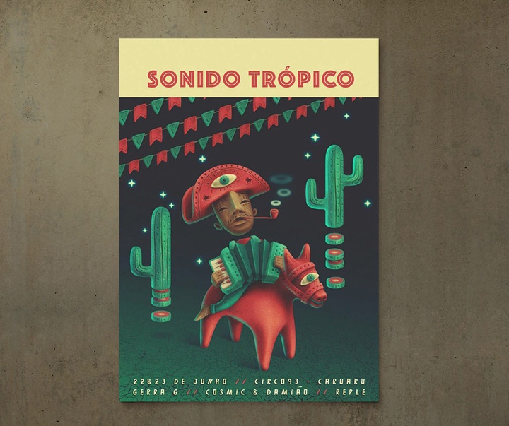 گالری آثار طراحی گرافیک جو استینگ از برزیل