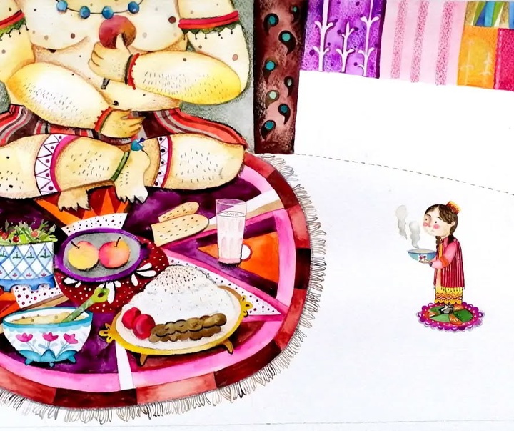 گالری تصویرسازی های سعیده تلخابی از ایران