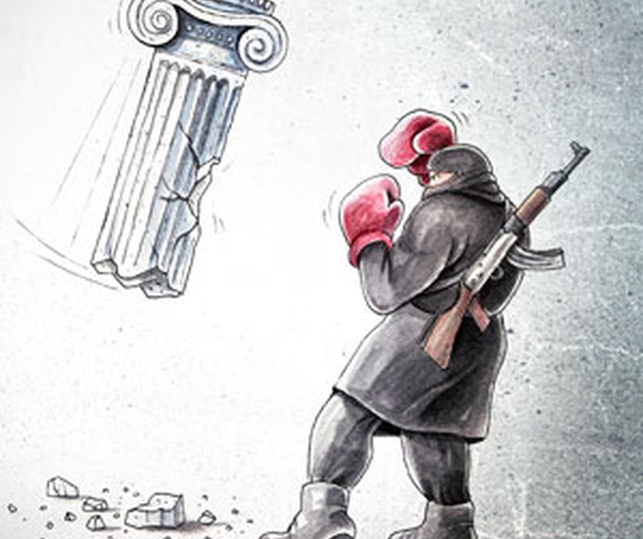 گالری آثار کارتون فرزانه وزیری‌تبار از ایران