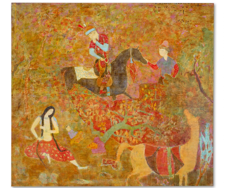 گالری آثار نقاشی رضا درخشانی