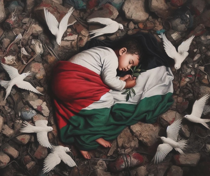 گالری آثار تصویرسازی خلیل س.حوشیه از فلسطین