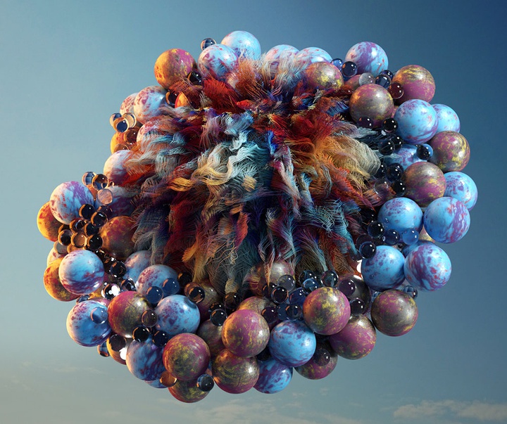 گالری آثار گرافیک سه بعدی خوزه کارلوس از کاستاریکا