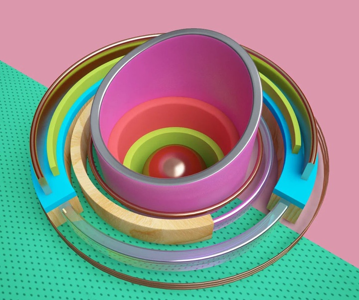 گالری آثار گرافیک سه بعدی خوزه کارلوس از کاستاریکا