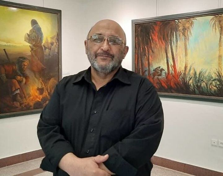 نمایشگاه آثار نقاشی عبدالحمید قدیریان در گالری حبیب‌اله صادقی