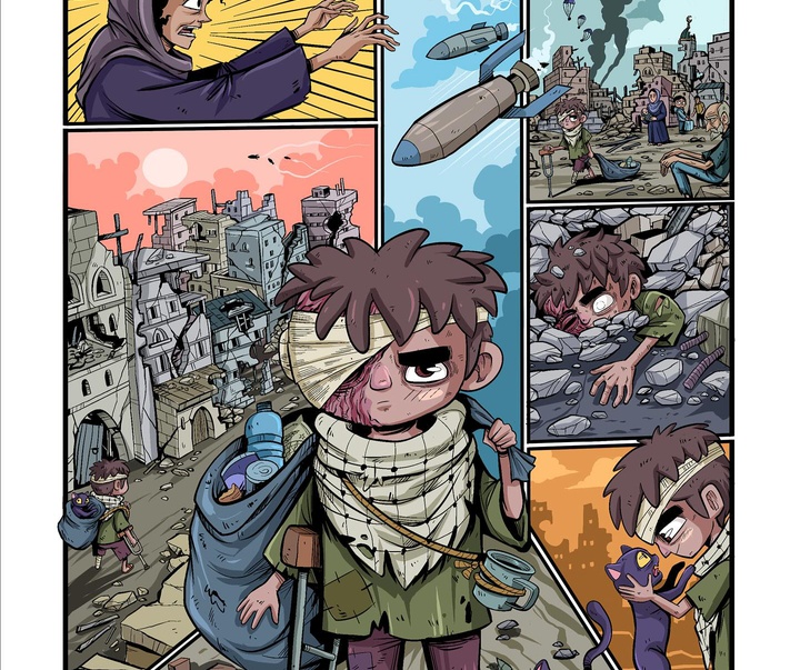 گالری آثار کارتون و کاریکاتور لاتراش یاسین از فرانسه