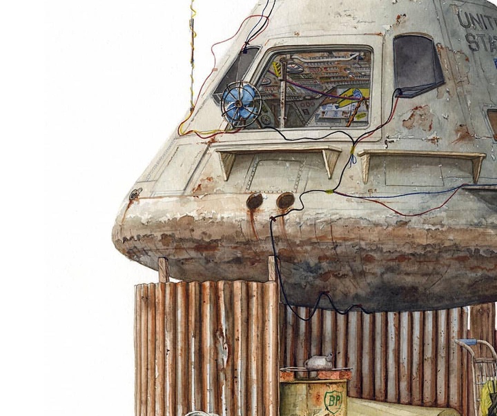 گالری آثار نقاشی آلوارو نادئو از برزیل