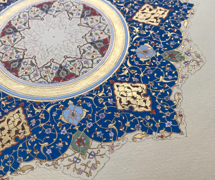 گالری آثار تذهیب میساکی یاسمین کوچی از ژاپن