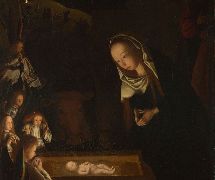 nativity at night by geertgen tot sint jans