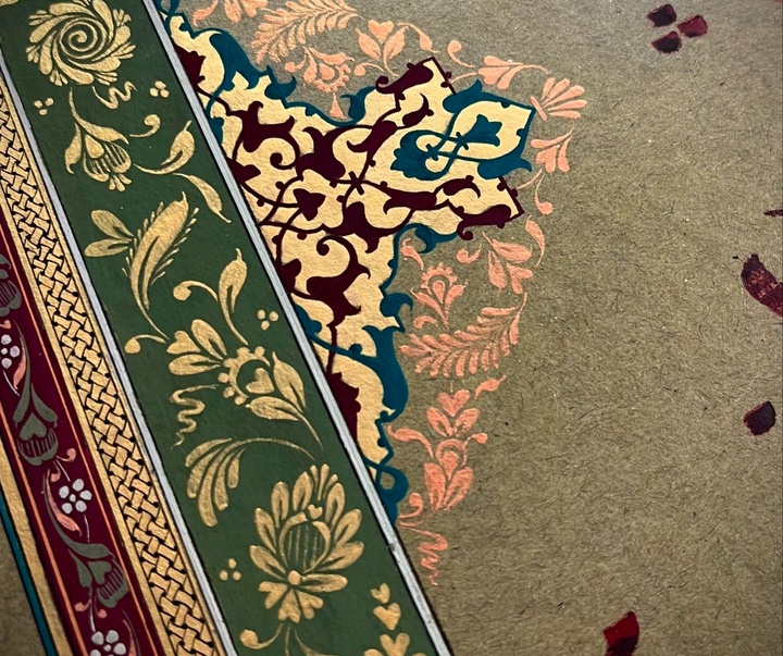 گالری آثار گل و مرغ و تذهیب آرمین رهبر از ایران