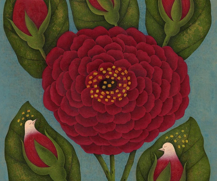 گالری آثار نقاشی مریم لامعی هروانی از ایران