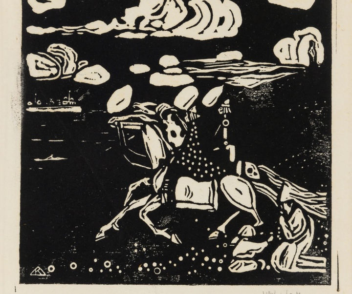 گالری آثار نقاشی واسیلی کاندینسکی از روسیه