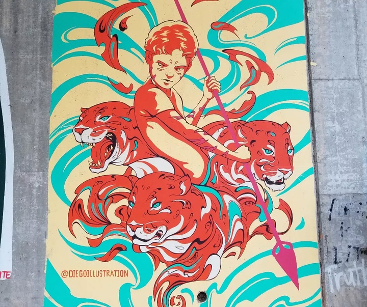 گالری آثار تصویرسازی دیگو پنوئلا از کلمبیا