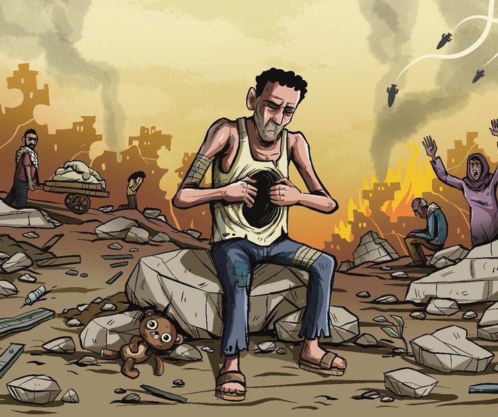 گالری آثار کارتون و کاریکاتور لاتراش یاسین از فرانسه