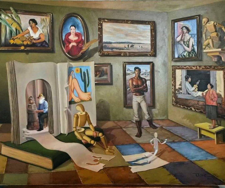 گالری آثار تصویرسازی برگ اولیویرا از برزیل