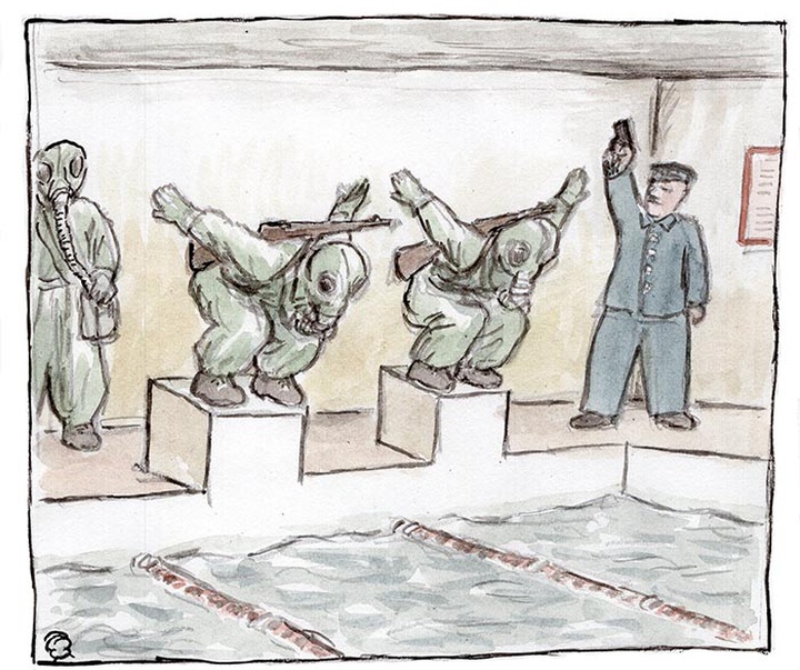 گالری کارتون‌های یوری پوگورلوف از اوکراین