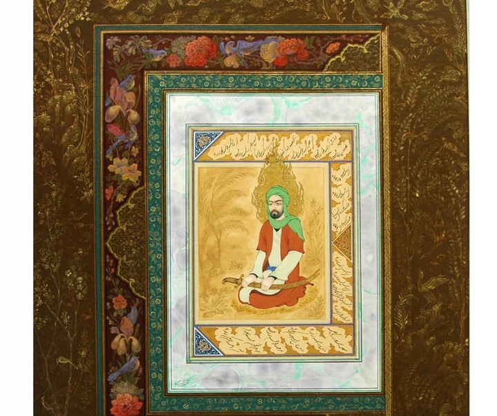 گالری آثار نگارگری و مجسمه حسین عصمتی