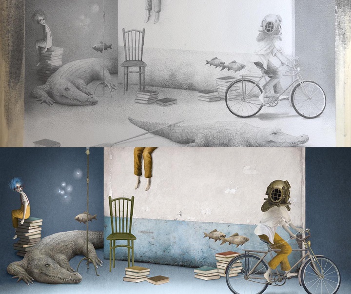 گالری تصویرسازی‌های گابریل پاچکو از مکزیک