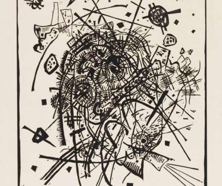 گالری آثار نقاشی واسیلی کاندینسکی از روسیه