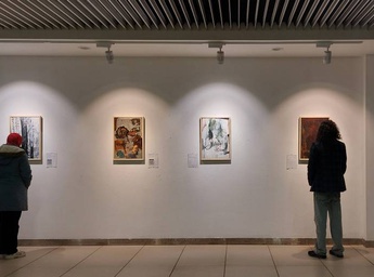 تاریک و روشن در تالار فرهنگ و هنر کرمان